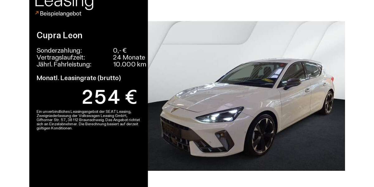 Cupra Leon 23.883 km 29.990 &euro; Lichtenfels 96215