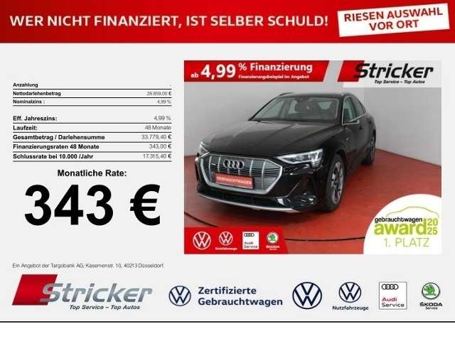 Audi e-tron 31.347 km 28.859 &euro; Detmold 32760
