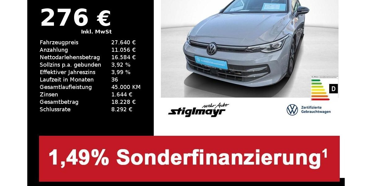 VW Golf 25.247 km 27.640 &euro; Schrobenhausen 86529