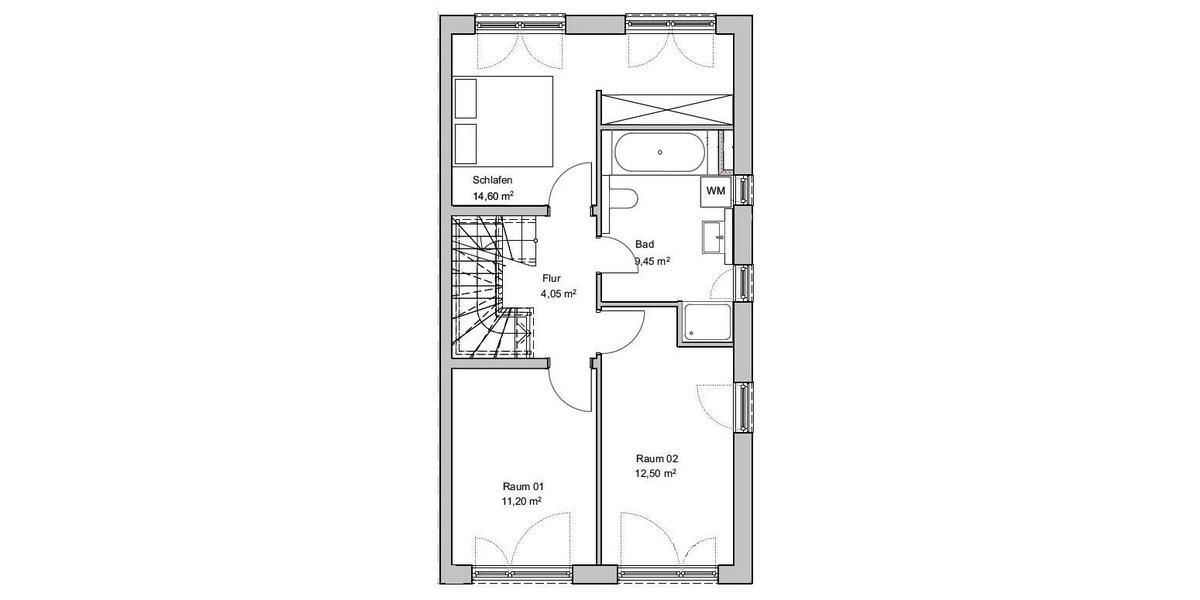 Doppelhaushälfte Walldorf - 4 Zimmer, 110 m&sup2;, 1.840&euro; | Angebot:26217623