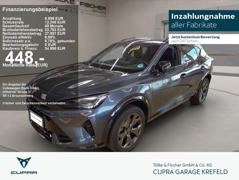 Cupra Formentor 26.494 km 33.440 € Krefeld 47805
