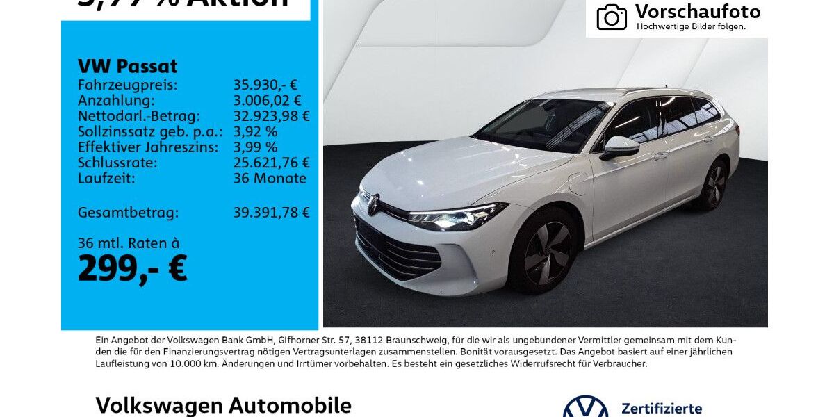 VW Passat 22.832 km 35.930 &euro; Leipzig 04277