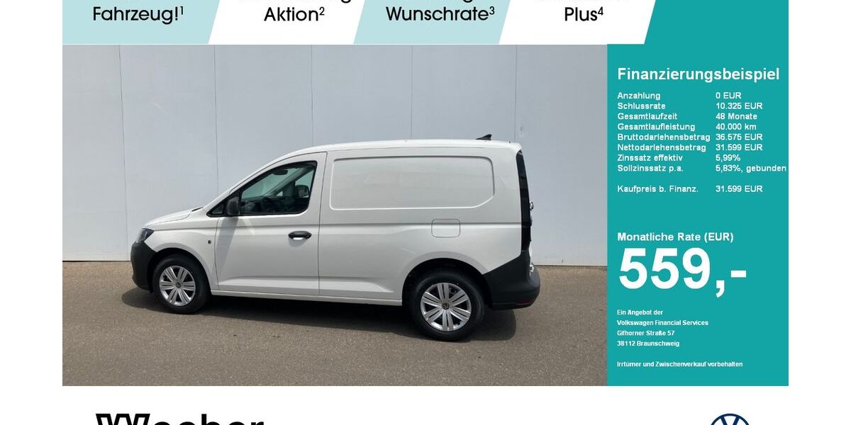 VW Caddy 4.500 km 30.900 &euro; Leonberg 71229