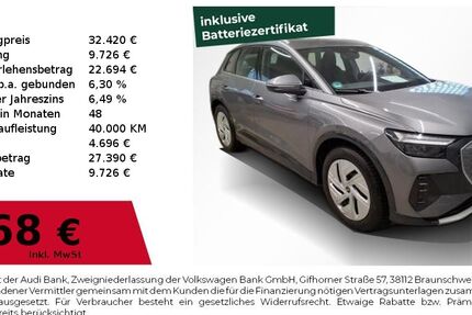 Audi Q4 e-tron 32.100 km 32.420 &euro; Nürnberg 90411