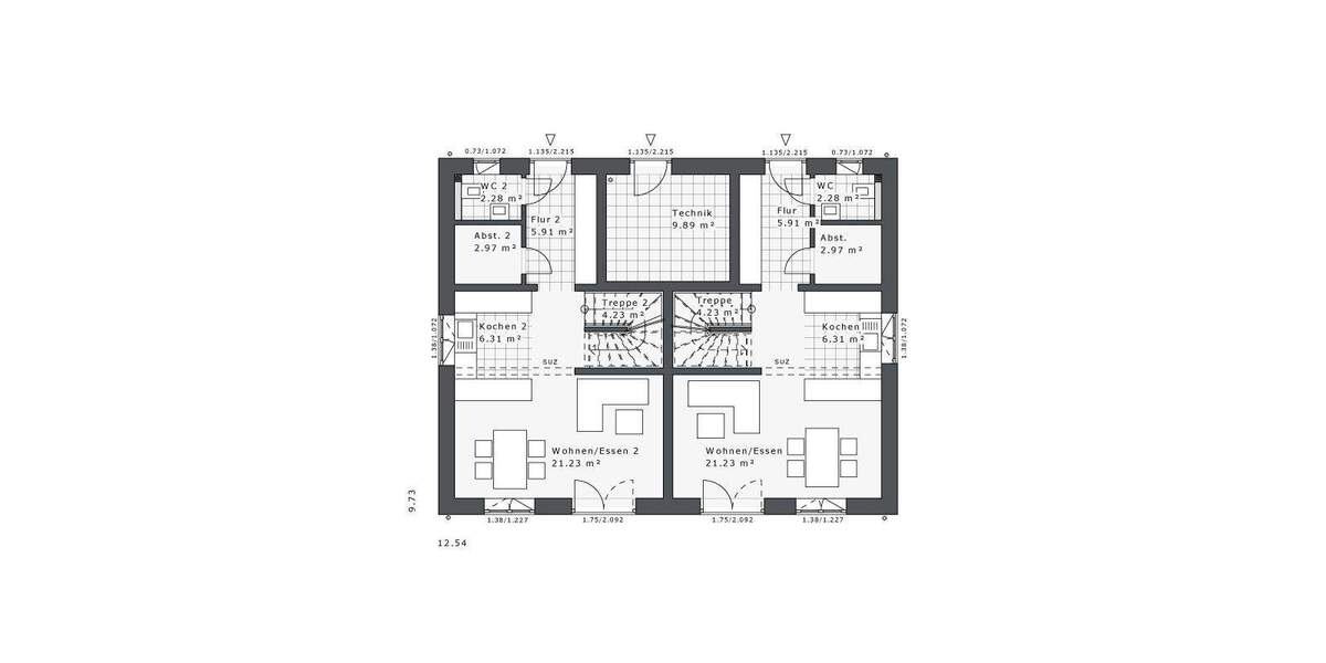 Doppelhaushälfte Kaarst Büttgen - 8 Zimmer, 190 m&sup2;, 825.400&euro; | Angebot:24872018