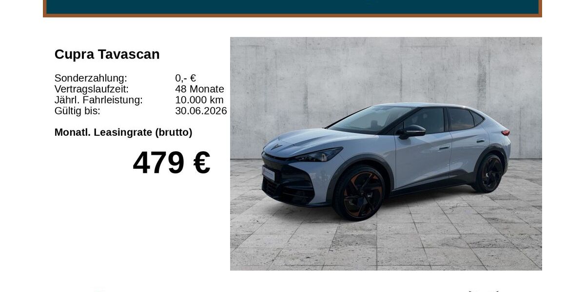 Cupra Tavascan 4.000 km 48.990 &euro; Mitterteich 95666