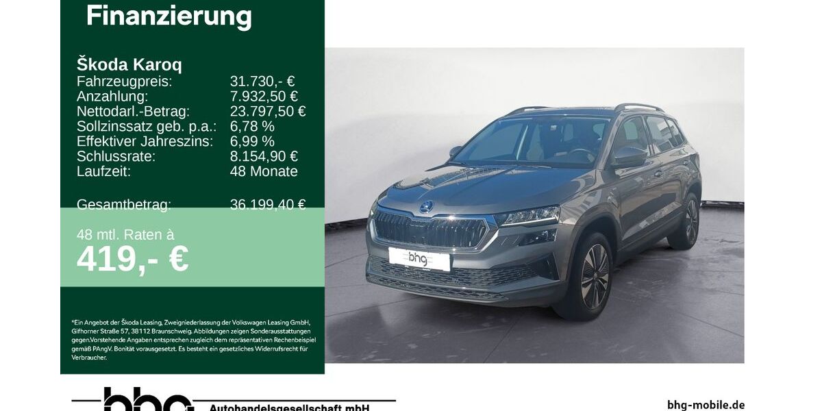 Skoda Karoq 29.950 km 31.730 &euro; Lörrach 79540