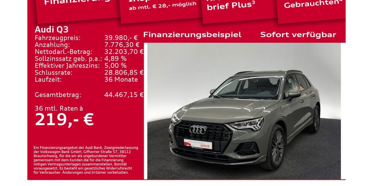 Audi Q3 5.400 km 39.980 &euro; Berlin 10587