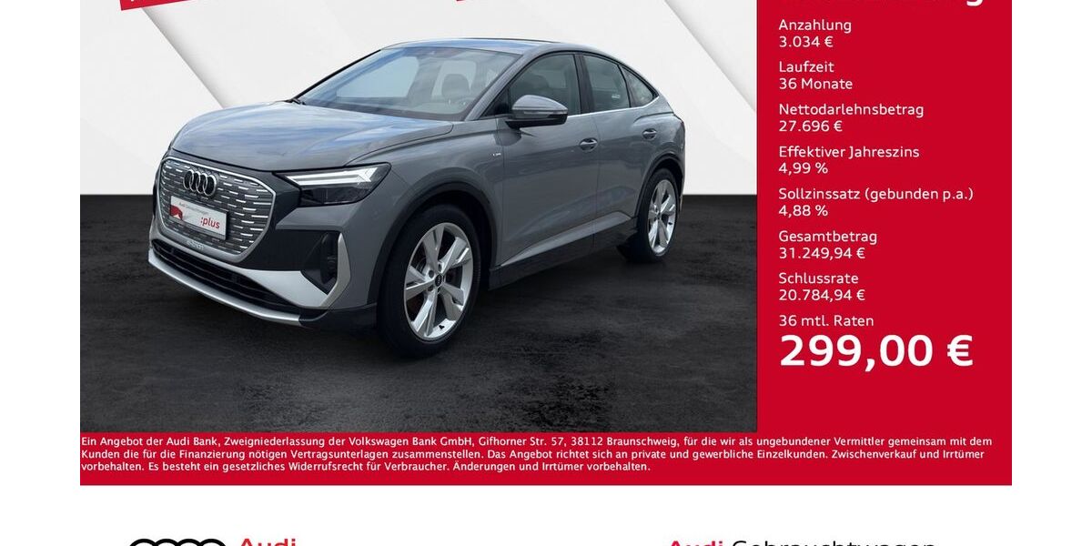 Audi Q4 e-tron 57.000 km 28.830 &euro; Giessen 35394