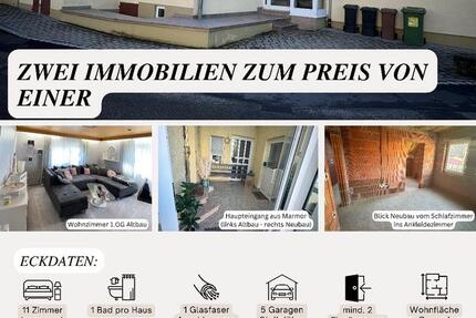 PREISREDUZIERUNG - 2 Immobilien zum Preis von 1 zimmer