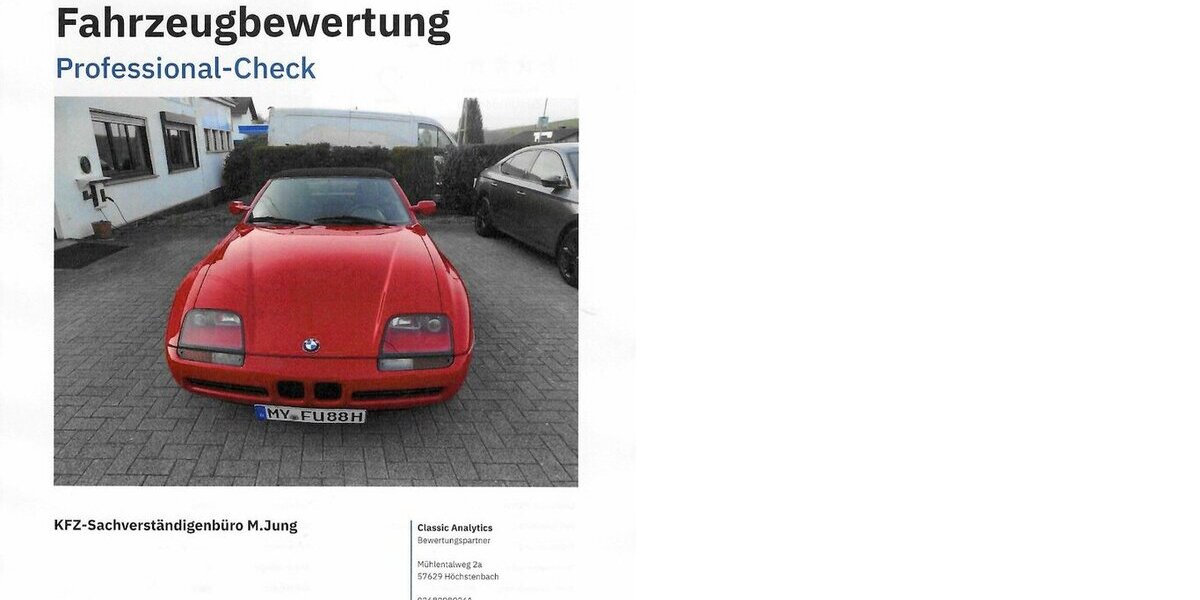 BMW Z1 87.824 km 47.500 &euro; Höchstenbach 57629