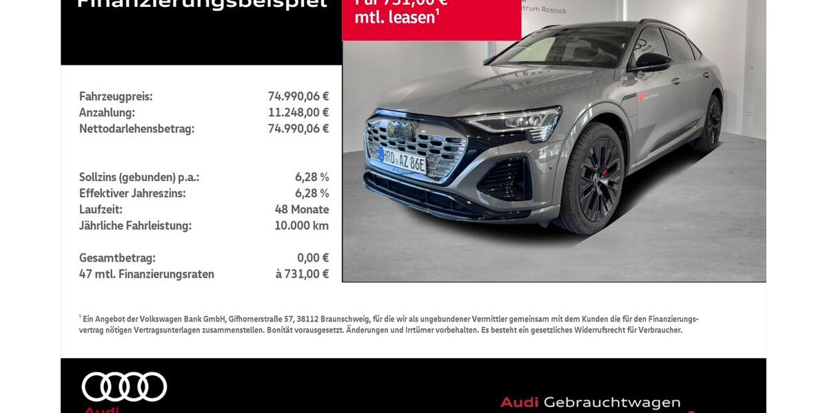Audi Q8 7.581 km 74.990 &euro; Rostock 18059