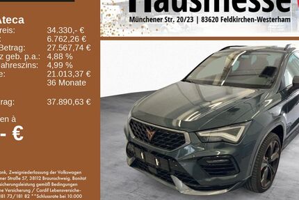 Cupra Ateca 24.820 km 34.330 &euro; Feldkirchen/Westerham 83620