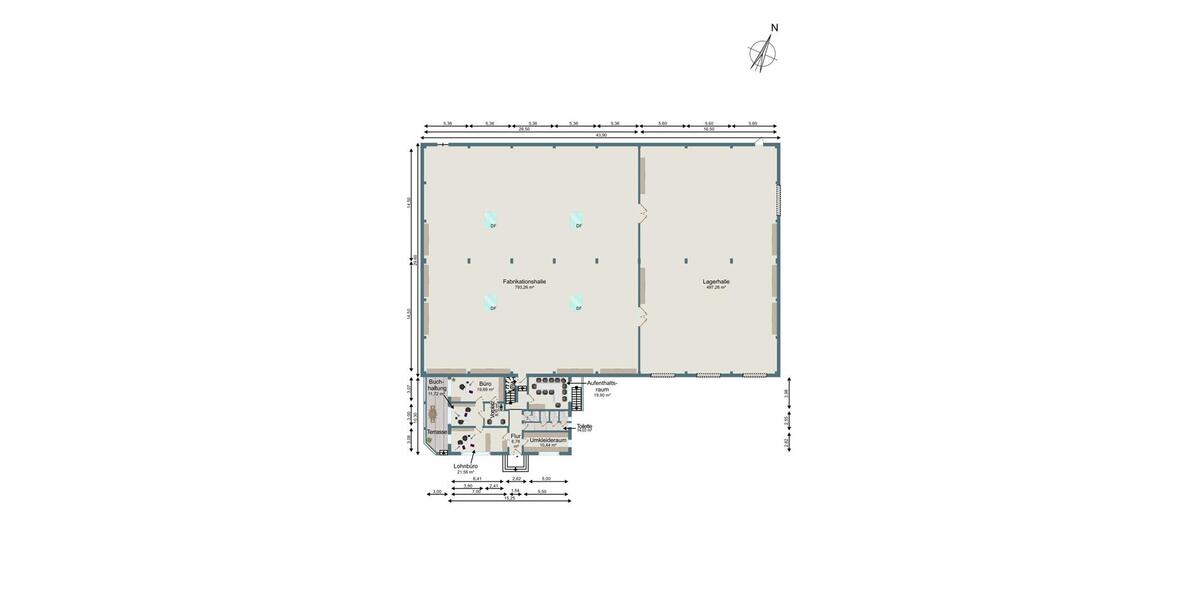 Gewerbeobjekt Landsberg am Lech Ellighofen - 1.416&euro; | Angebot:26652430