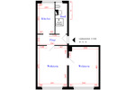 Erdgeschoßwohnung Saalfeld (Saale) - 2 Zimmer, 47 m&sup2;, 279&euro; | Angebot:26295263