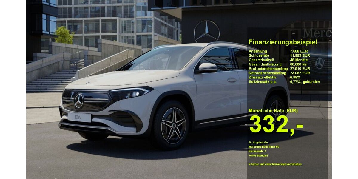 Mercedes-Benz EQA 39.214 km 30.980 &euro; Gifhorn 38518