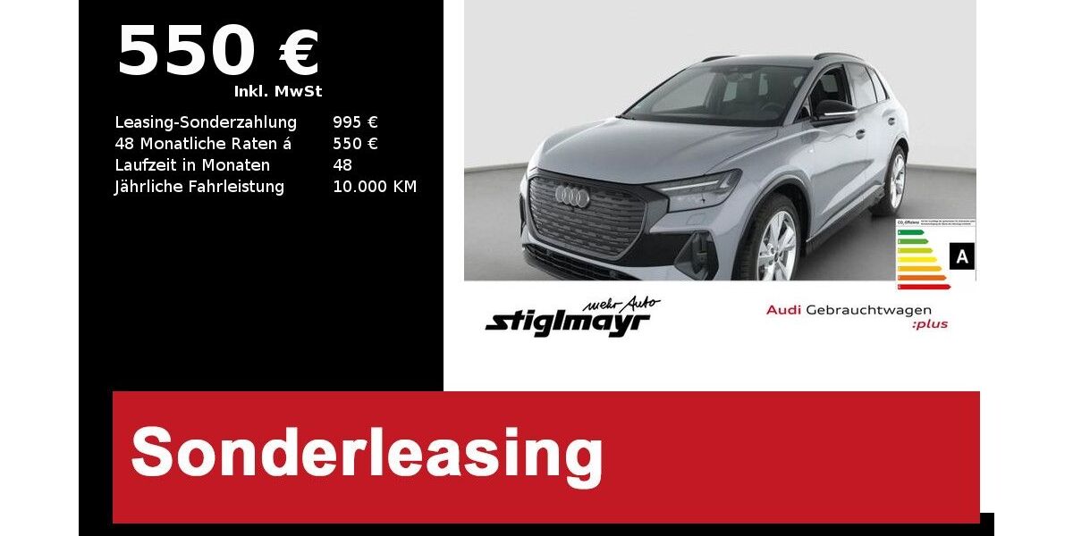 Audi Q4 e-tron 3.311 km 52.371 &euro; Pfaffenhofen 85276
