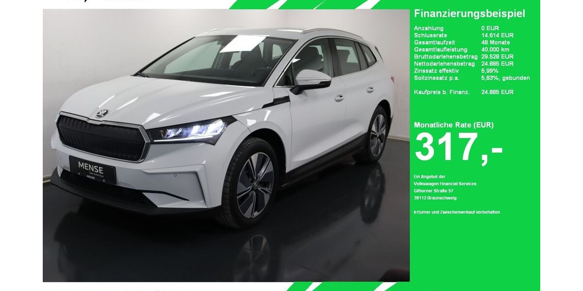 Skoda Enyaq 98.102 km 24.885 &euro; Oelde (Stromberg) 59302