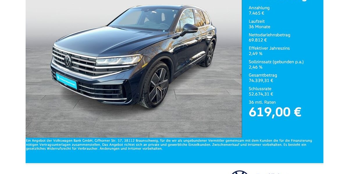 VW Touareg 3.776 km 77.277 &euro; Dortmund 44379