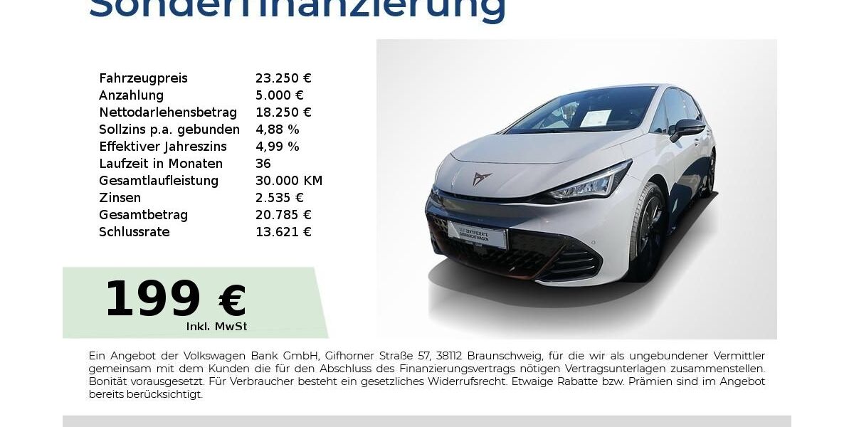Cupra Born 62.550 km 23.250 &euro; Lauf an der Pegnitz 91207