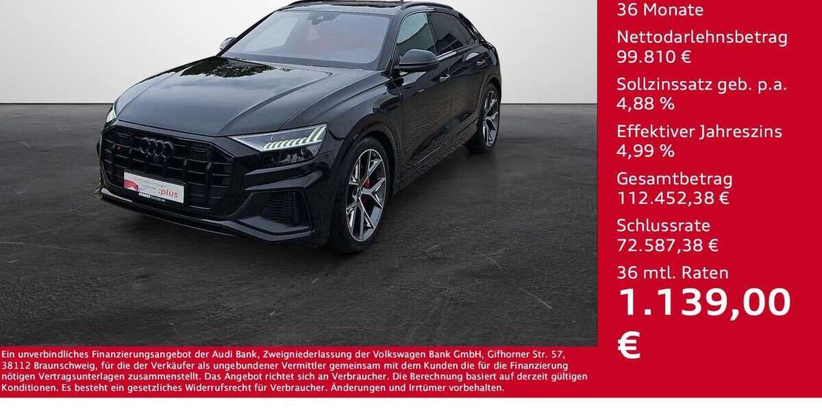 Audi SQ8 16.312 km 104.830 &euro; Osnabrück 49080