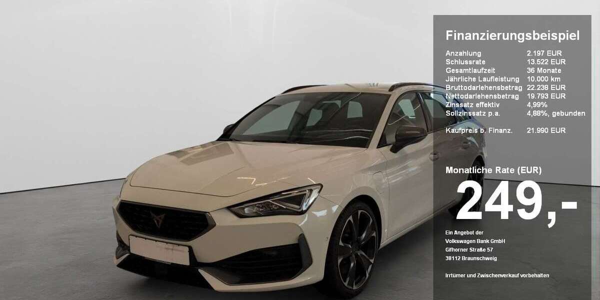 Cupra Leon 68.367 km 21.990 &euro; Regensburg 93055