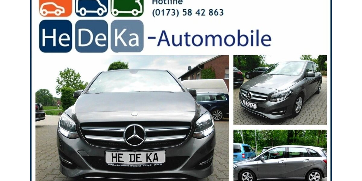 Mercedes-Benz B 180 CDI Klima Leder AHK 163.900 km 9.990 &euro; Bramsche 49565