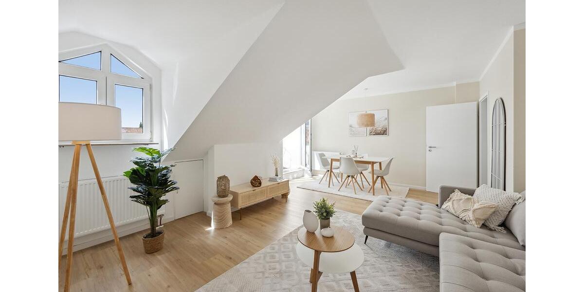 Dachgeschoßwohnung Stuttgart Neuwirtshaus - 2 Zimmer, 58 m&sup2;, 1.230&euro; | Angebot:25988249