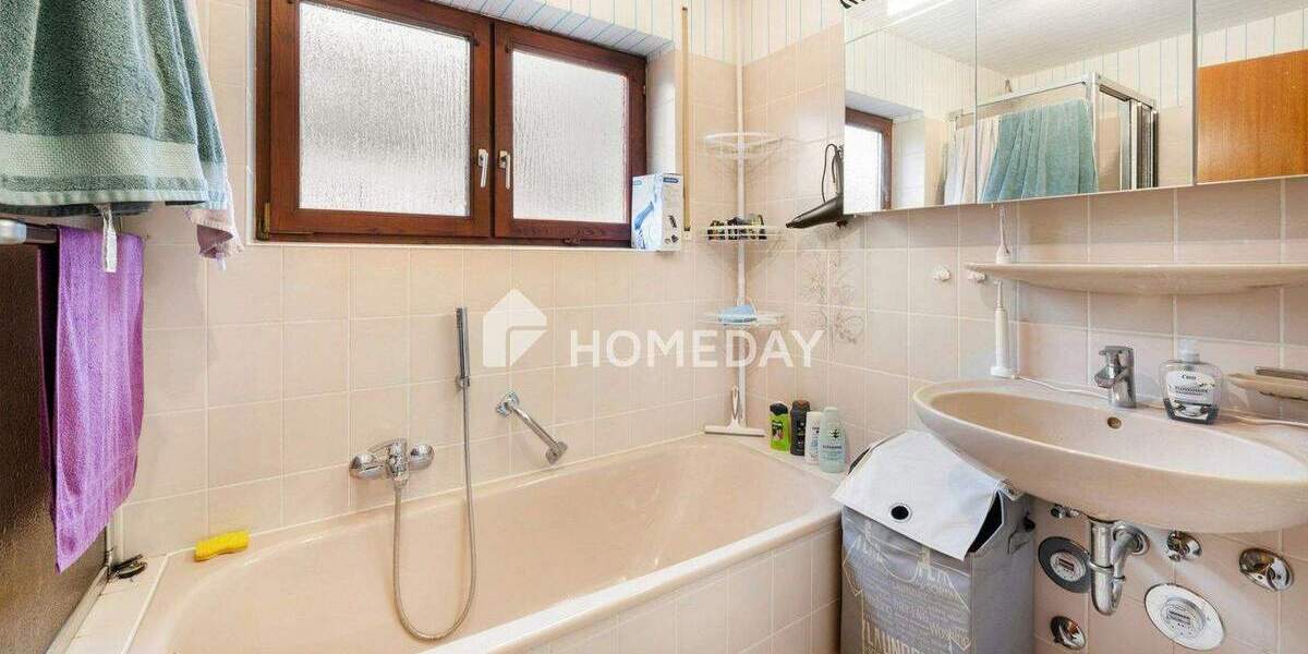 Wohnen auf einer Ebene mit Terrasse, Garten, Garage und Stellplatz 3 zimmer