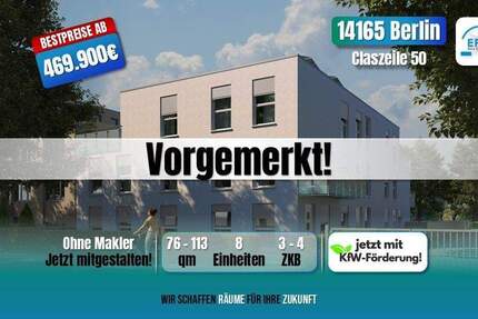 Wohnung Berlin Zehlendorf - 3 Zimmer, 469.900&euro; | Angebot:26695775