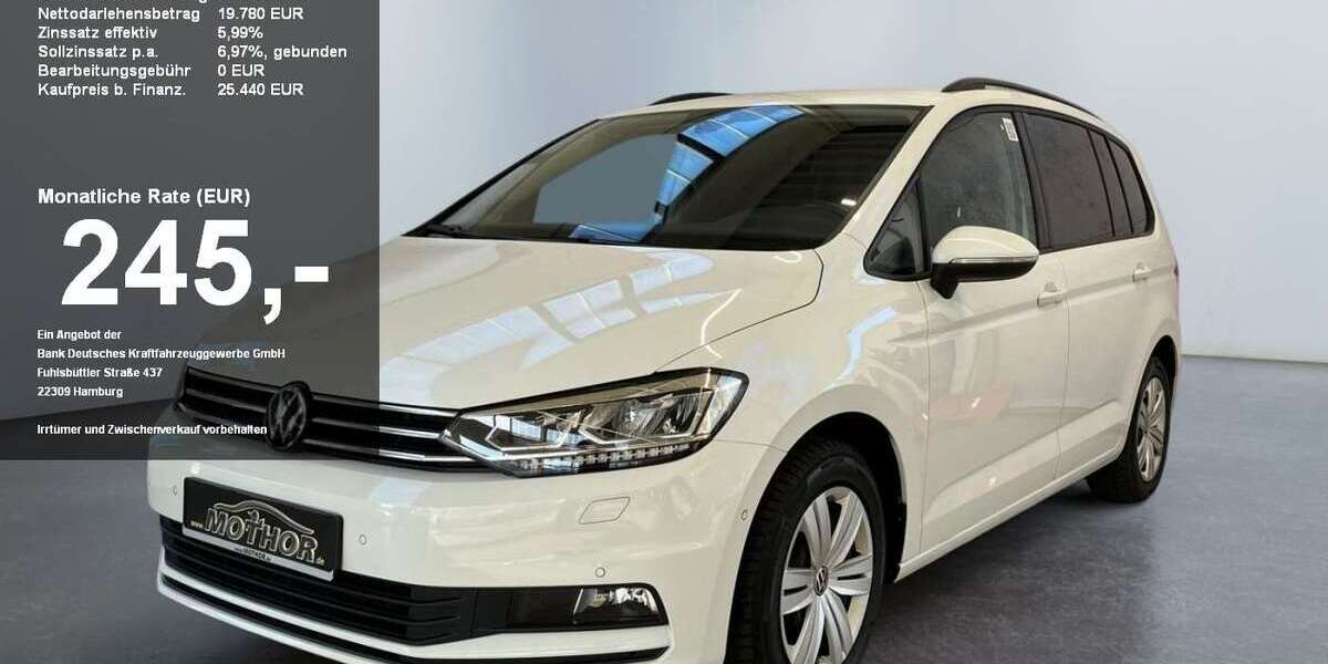 VW Touran 78.012 km 25.290 &euro; Brandenburg 14770