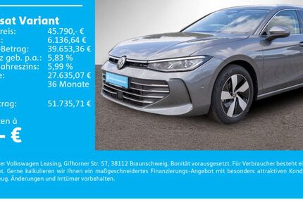 VW Passat Variant 1.001 km 45.790 &euro; Bad Rappenau 74906