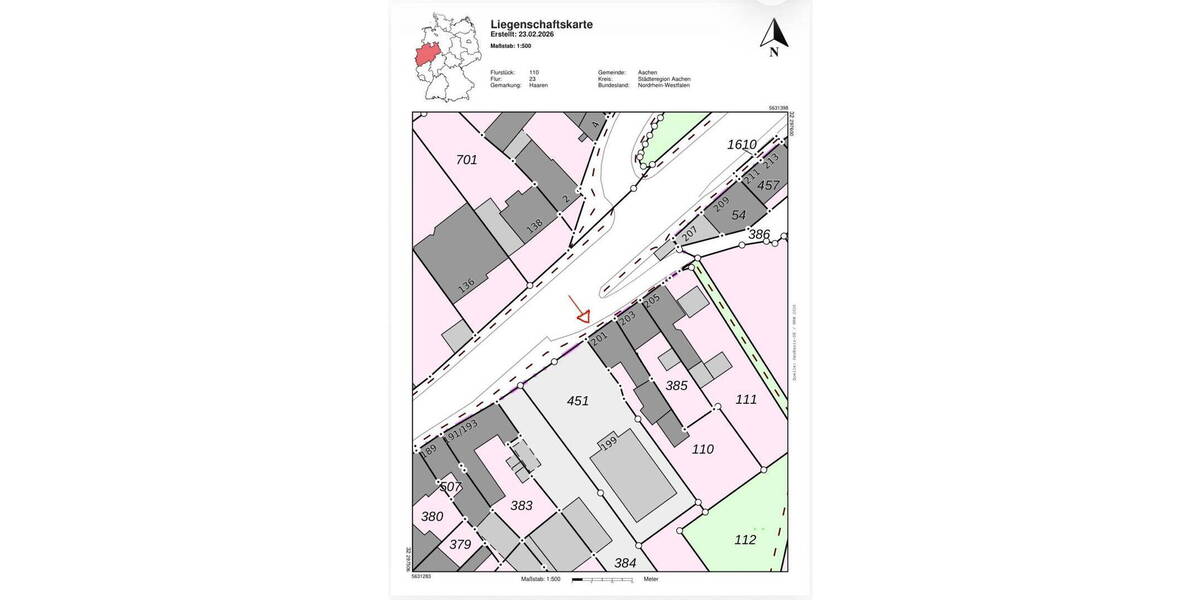 Mehrfamilienhaus, Wohnhaus Aachen (Haaren) Haaren - 8 Zimmer, 250 m&sup2;, 540.000&euro; | Angebot:26662851