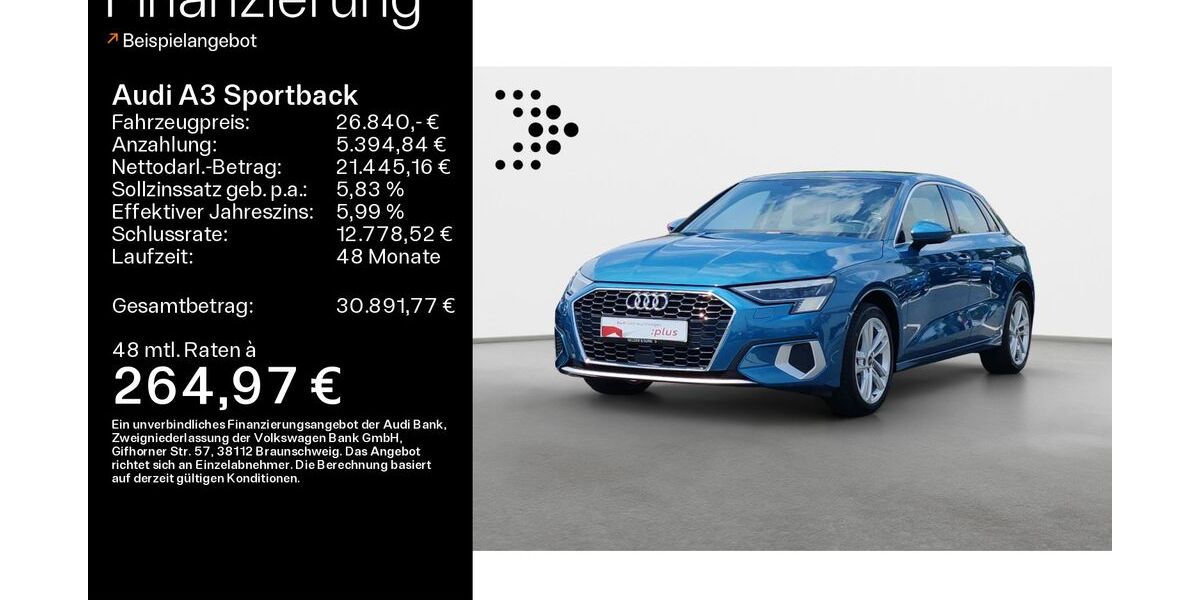 Audi A3 47.380 km 26.840 &euro; Ebern 96106