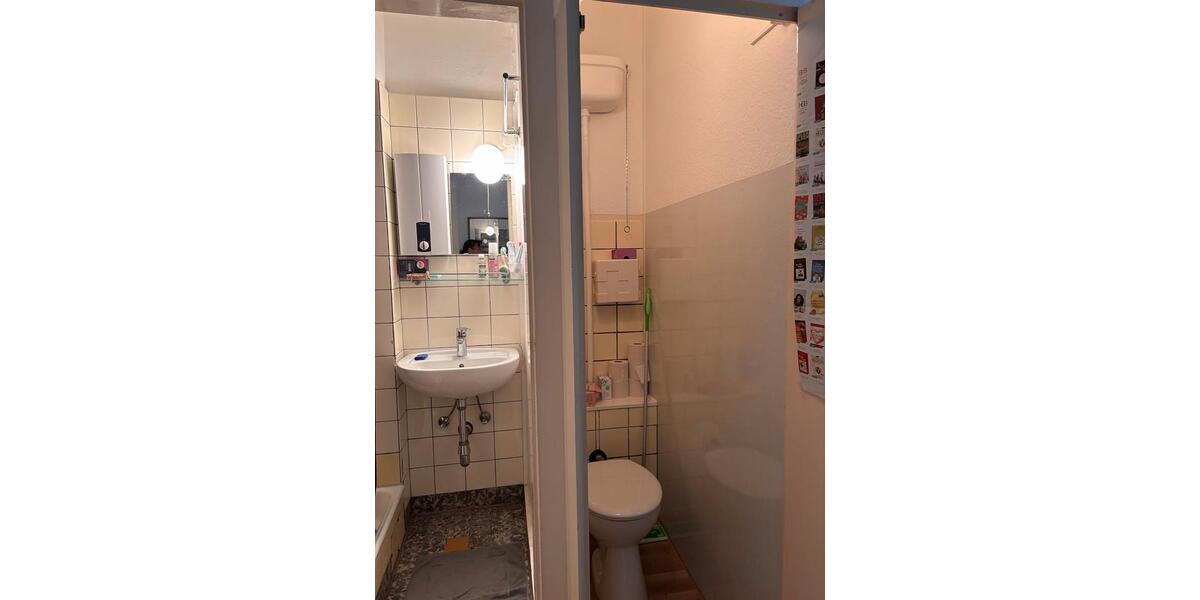 Etagenwohnung Bremen Östliche Vorstadt - 1 Zimmer, 16 m&sup2;, 460&euro; | Angebot:26687894