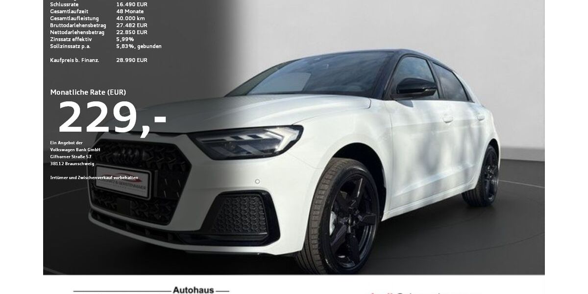 Audi A1 3.900 km 28.890 &euro; Ravensburg 88214