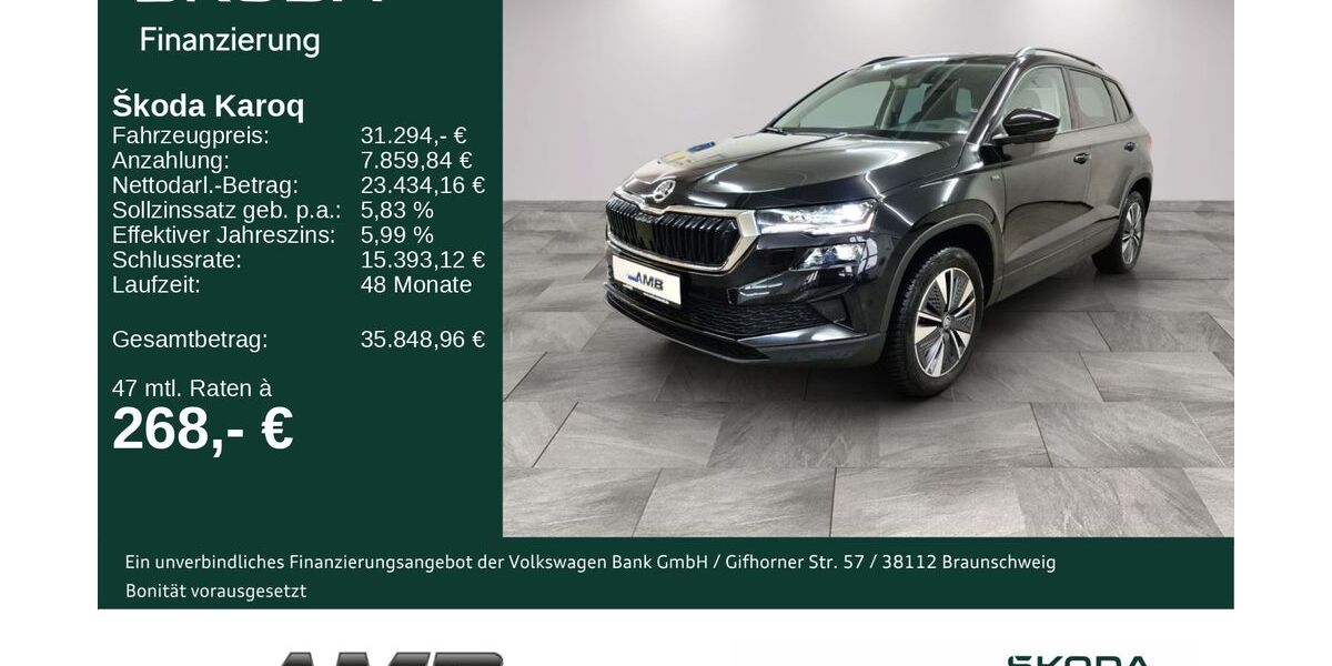 Skoda Karoq 17.880 km 30.680 &euro; Borna 04552