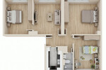 Leerstehende 4-Zimmer-Wohnung in ruhiger Lage von Frankfurt am Main Dornbusch - Erdgeschoßwohnung Frankfurt am Main / Dornbusch Dornbusch | Angebot:27590901