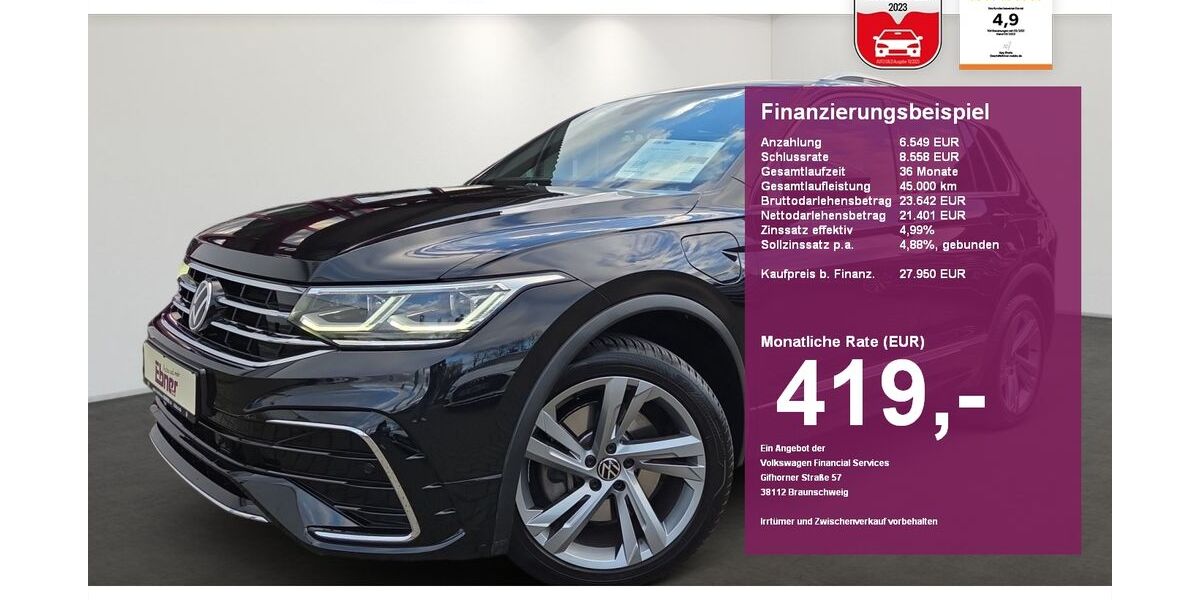 VW Tiguan 73.600 km 27.950 &euro; Albbruck 79774