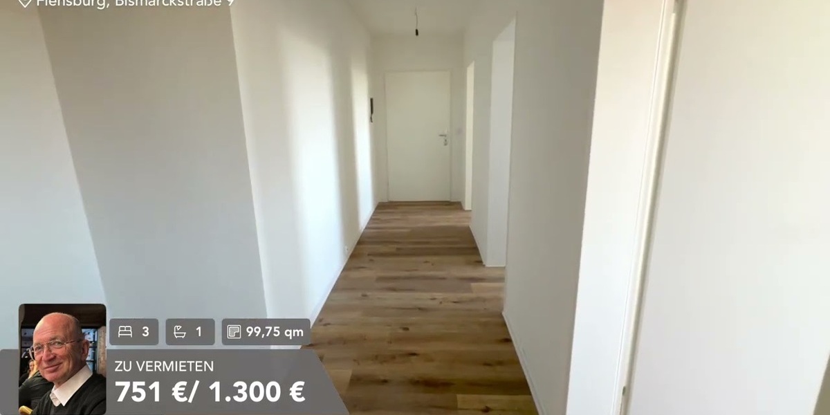 Etagenwohnung Tastrup - 3 Zimmer, 100 m&sup2;, 669&euro; | Angebot:24751747