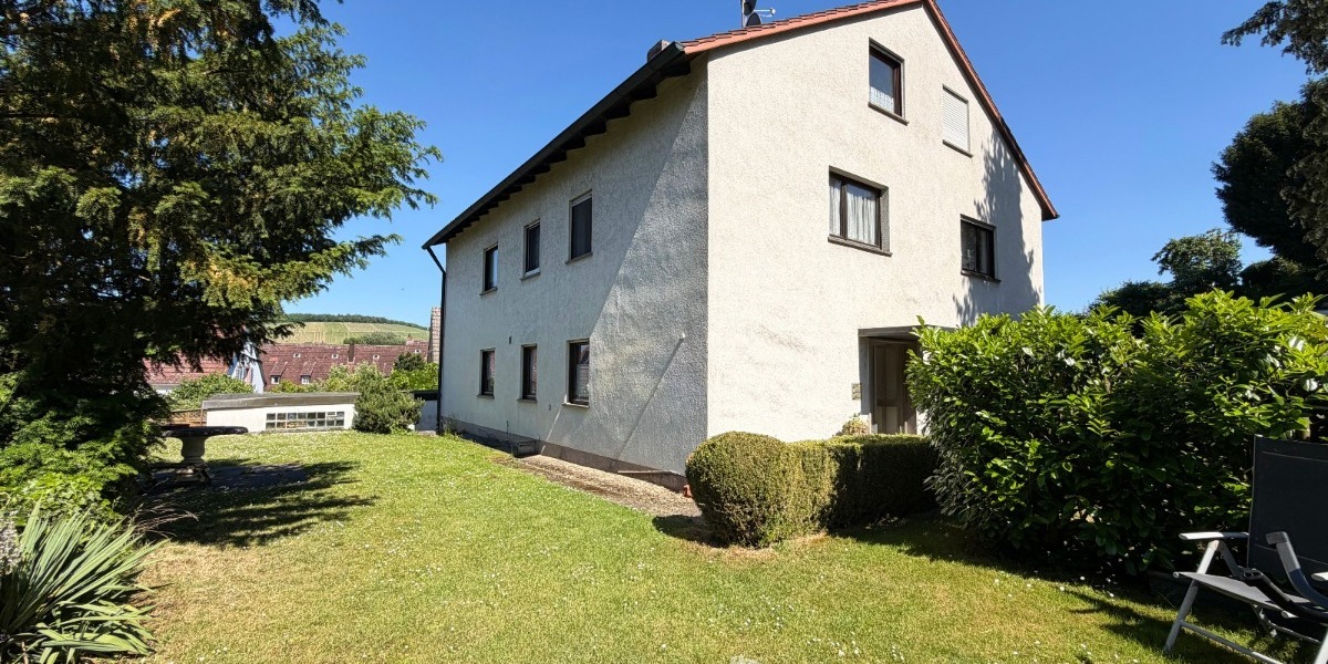 Zweifamilienhaus mit Garten, Ausbaureserve im DG und ausgebautem Bereich im UG - Zweifamilienhaus Zell am Main | Angebot:26876421
