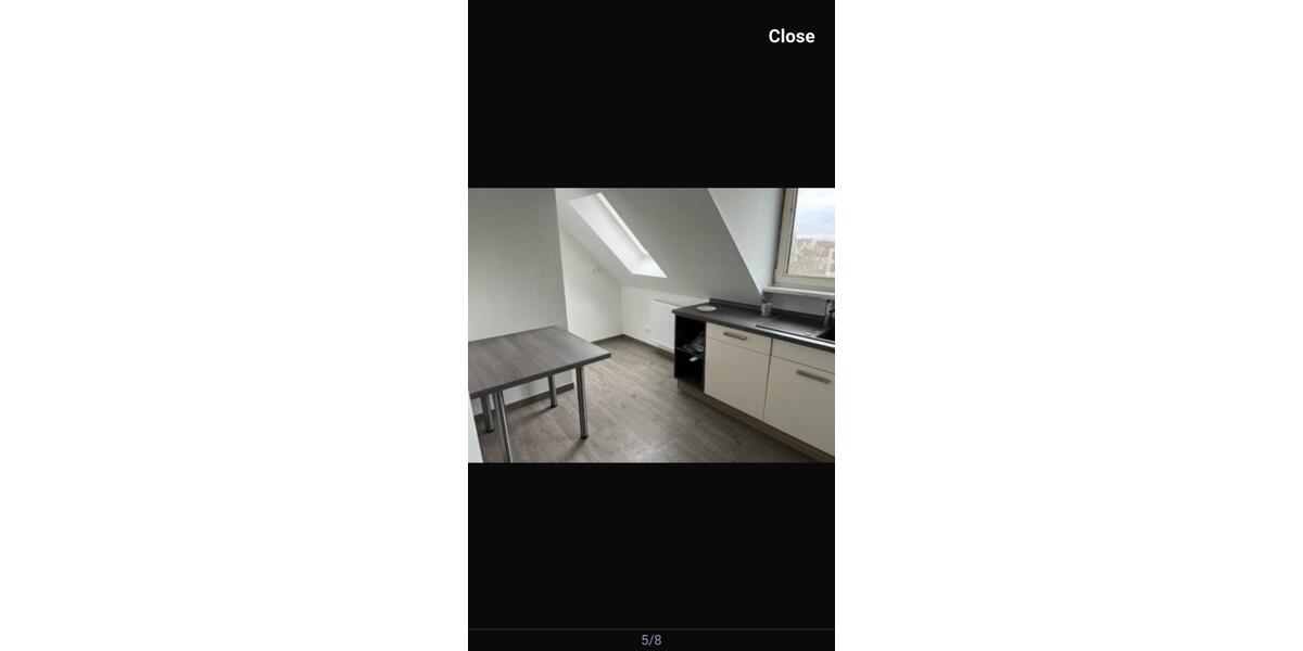 Dachgeschoßwohnung Essen Stadtbezirk V - 1 Zimmer, 14 m&sup2;, 380&euro; | Angebot:26689264