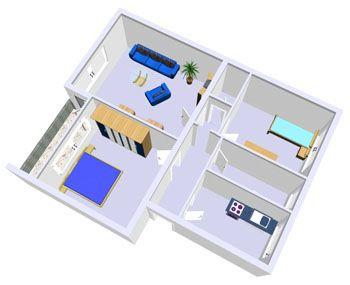 Etagenwohnung Melsdorf - 3 Zimmer, 75 m&sup2;, 785&euro; | Angebot:26377732