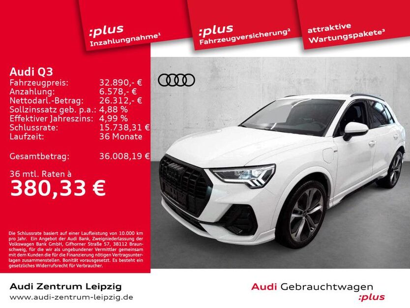 Audi Q3 37.253 km 32.890 € Leipzig 04129