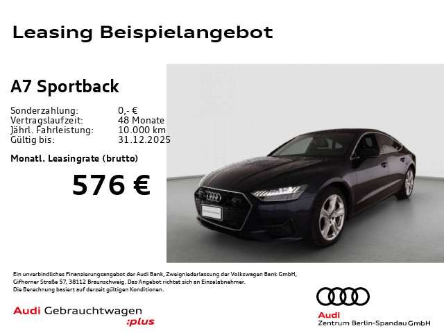 Audi A7 30.695 km 57.444 € Berlin 13581