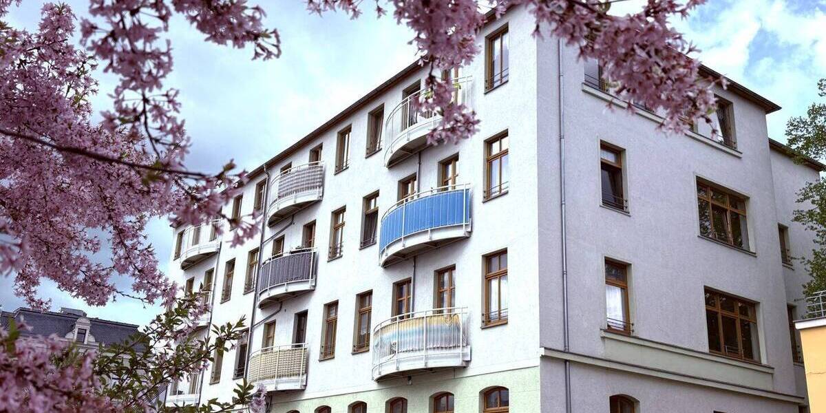 Etagenwohnung Zwickau Bahnhofsvorstadt - 1 Zimmer, 42 m&sup2;, 42.000&euro; | Angebot:25747134