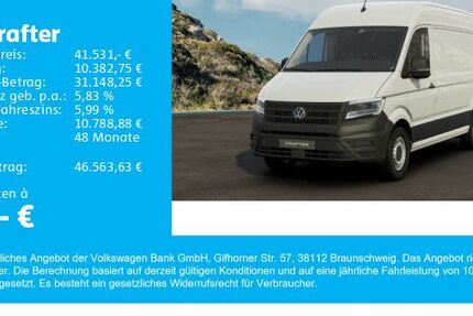 VW Crafter 1.500 km 41.531 &euro; Gersthofen 86368