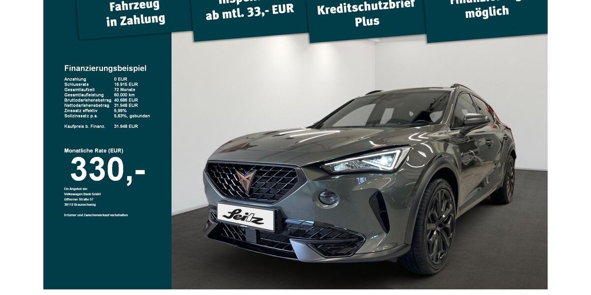 Cupra Formentor 18.410 km 31.215 &euro; Immenstadt 87509