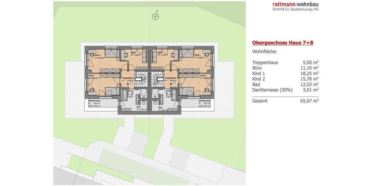 Doppelhaushälfte Herzogenaurach Steinbach - 6 Zimmer, 206 m&sup2;, 1.087.000&euro; | Angebot:25155019