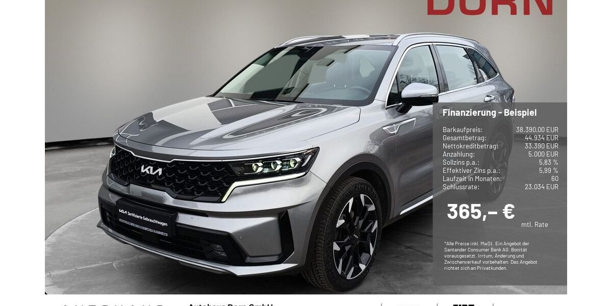 Kia Sorento 89.150 km 38.390 &euro; Landshut 84030